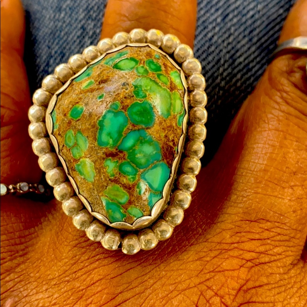 Native American Rayston Turquoise ring